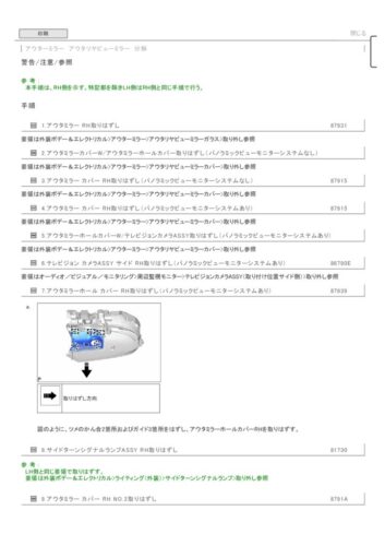印刷 – Toyota Service Information分解１のサムネイル